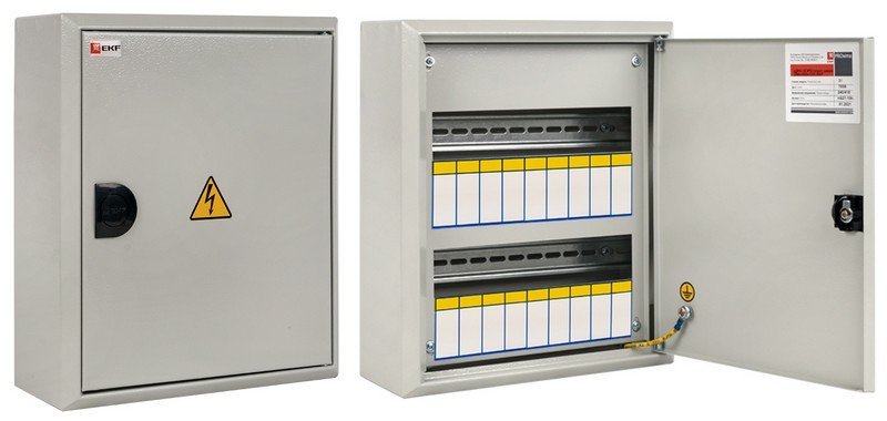 ЩРН-18 пласт. замок (350х300х120) IP31 PROxima (mb21-18n)