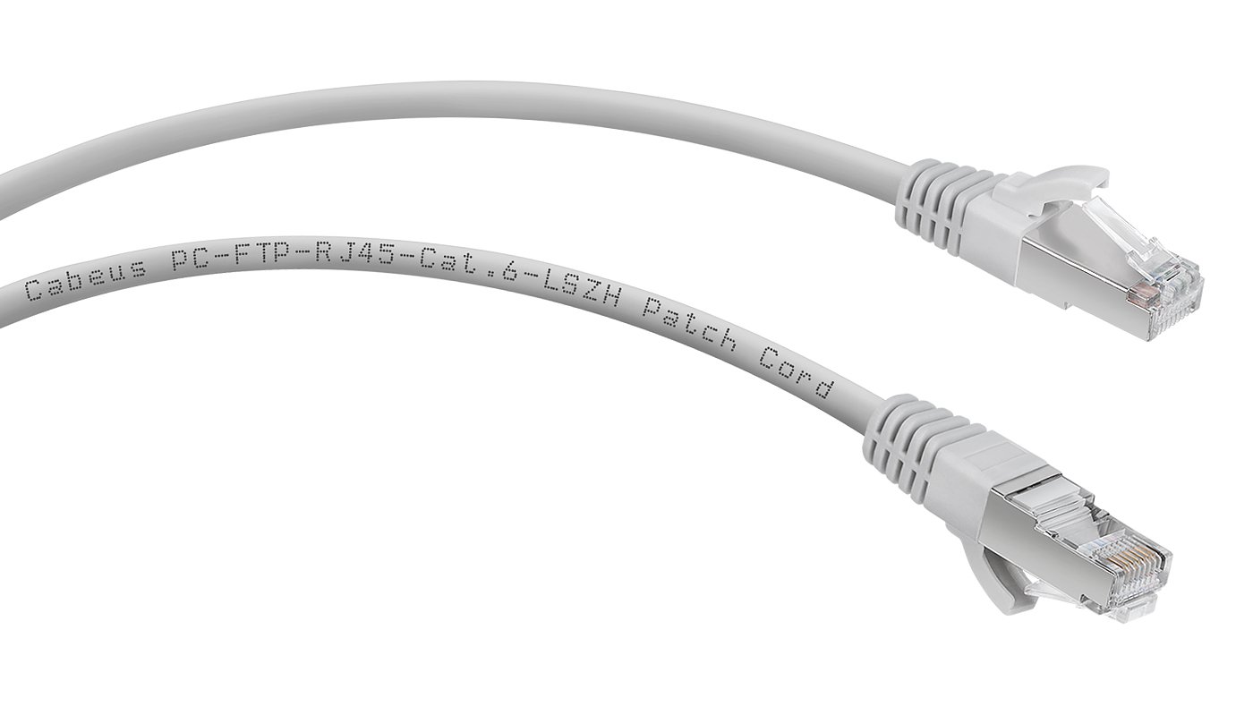 PC-SSTP-RJ45-Cat.6a-2m-LSZH (7903c), серый