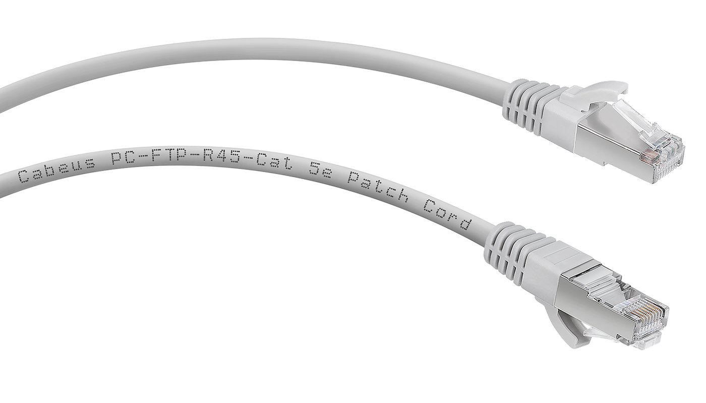 PC-FTP-RJ45-Cat.5e-1.5m (7271c), серый