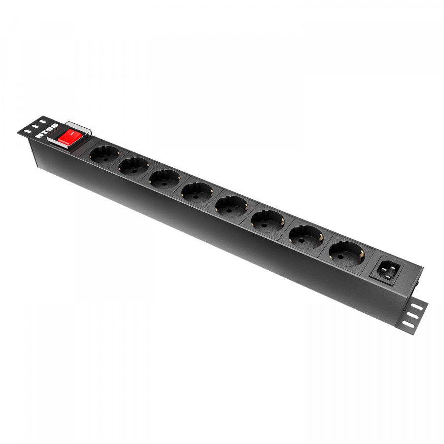 NTSS-PDU-DA1015 гор.размещ. 8xSchuko базовые 10A C14