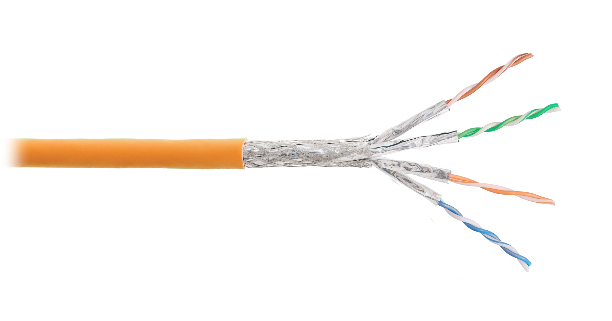 S/FTP 4pair, Cat8, Solid, In, нг(А)-HF (NMC 9585C-OR)