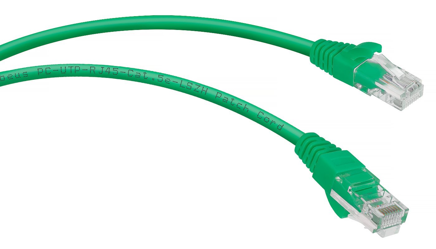 PC-UTP-RJ45-Cat.6-0.5m-GN (8683c), зелёный