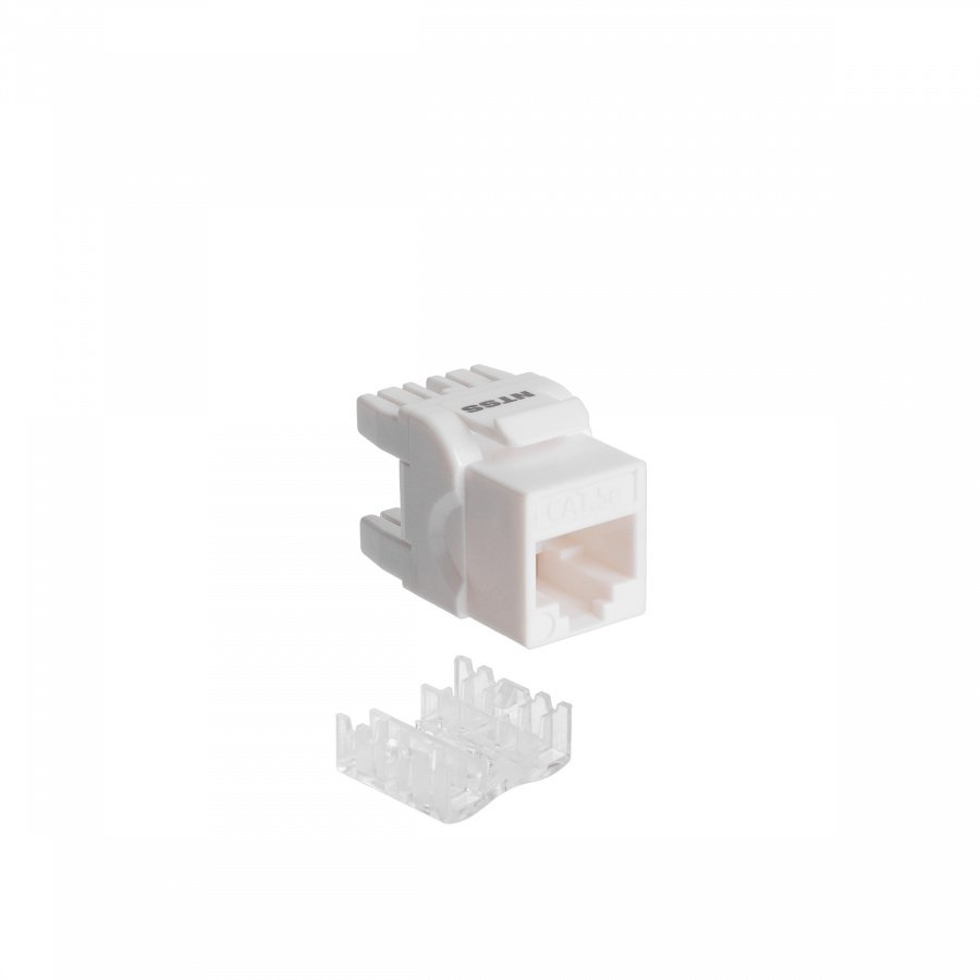 NTSS-KJ-UTP-RJ45-6-180-WT информ. KeystoneRJ45 кат.6 UTP бел.