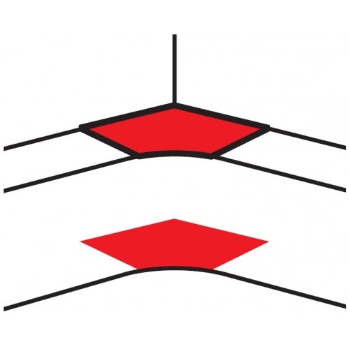 Угол внутренний для короба DLP 80х50 (010602)