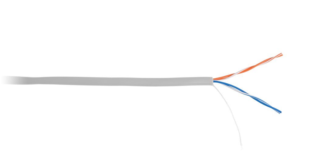 U/UTP 2pair, Cat5, In, PVC (UEC-UU002-5-PVC-GY)