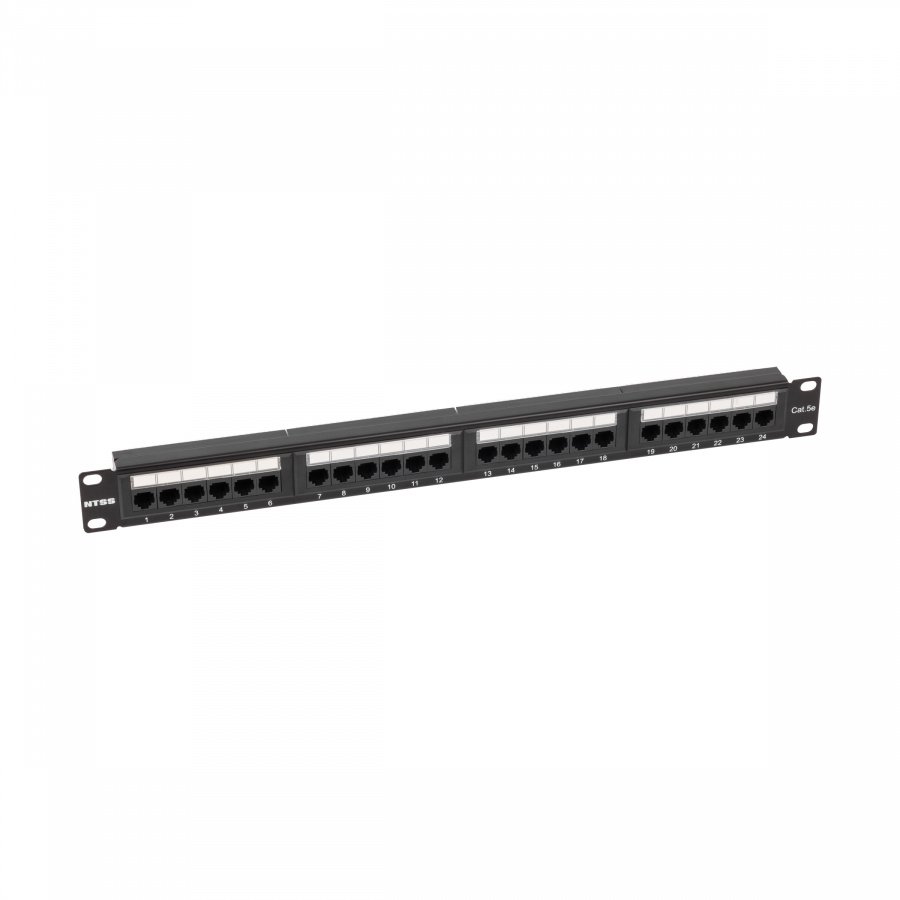 NTSS-PP-1U-24-UTP-RJ45-5E-D 19" 1U 24xRJ45 кат.5E UTP