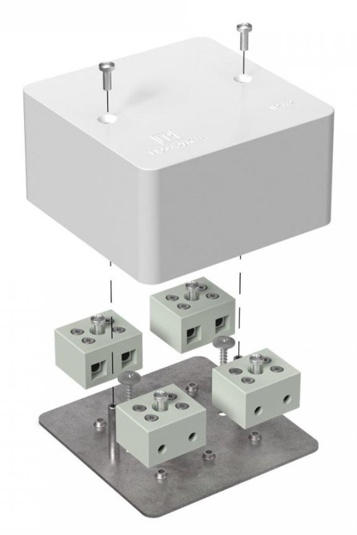 Коробка огнестойкая для к/к 40-0460-FR10.0-8 Е15-Е120 85х85х45