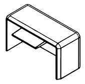 Заглушка 40х40 MF (10шт) (72809-10-E110)