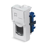 KJ-RJ45-Cat.6-180T-FP-L-22,5 (11840c) / Вставка Keystone Jack RJ-45