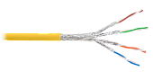 S/FTP, 4pair, Cat7a, Solid, In, LSZH (NKL 4375C-YL)