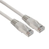 Шнур коммутационный, патч-корд F/UTP RJ45-RJ45, CAT 6, ZH нг(А)-HF, серый, 1м REXANT (18-8102-1)