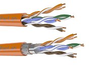 ParLan F/UTP Cat6 ZH нг(А)-HF 4х2х0,57 / Кабель «витая пара» (Cat6)(LAN) для структурированных систем связи