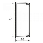 Мини-канал 40x16 мм METRA (638194)