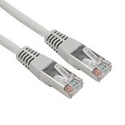 Патч-корд F/UTP, CAT 5e, RJ45-RJ45, 26AWG, LSZH, серый, 0,5м  REXANT (02-0110-05) / Патч-корд FTP