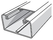 Короб 100х55 ARC-LAN с крышкой (576002-E110)