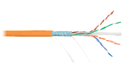 F/UTP 4pair, Cat6, Solid, In/Out, нг(А)-HF (NMC 9240C-OR) / Кабель «витая пара» (LAN) для структурированных систем связи