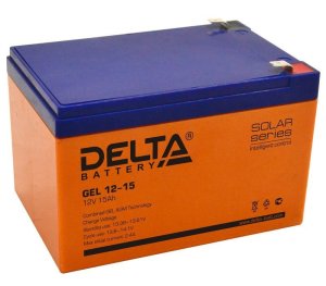 Delta GEL 12-15 / Аккумулятор герметичный свинцово-кислотный