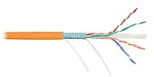 U/UTP 4pair, Cat5e, Solid, In, PVC (NKL 2101A-GY)