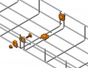 Соединительный комплект проволочного лотка (PR08.2468) / Крепежный комплект