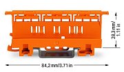 WAGO 221-510 монтажный адаптер клемм / Монтажный адаптер клемм 221 6мм2