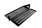 МС-40.2-9005 / Полка для стойки перфорированная консольная 2U