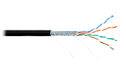 F/UTP 4pair, Cat5e, Solid, In/Out, нг(А)-HF (NMC 9200C-BK) / Кабель «витая пара» (LAN) для структурированных систем связи