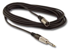 Jack(ш)-XLR (ш)/5 / Корд микрофонный, Jack-XLR