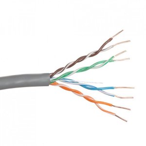 U/UTP 4pair, Cat5e, In, PVC (TWT-5EUTP-XS) / Кабель «витая пара» (LAN) для структурированных систем связи