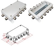 КМ IP66-1530, 12 вводов / Коробка монтажная электротехническая