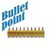 Гвоздь 3.05х17 CN MG Bullet Point (1000 шт) (30517stepMGBP)