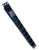 NTSS-PDU-DA2031 гор.размещ. 8xSchuko базовые 16A C20