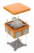 Коробка огнестойкая 60-0300-FR6.0-4-4-Р Е15-Е60 100х100х50 / Коробка огнестойкая для открытой установки