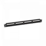 NTSS-PP-1U-24-UTP-RJ45-6-D 19" 1U 24xRJ45 кат.6 UTP / Патч-панель 19"