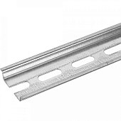DIN-рейка L-75 мм перфорированная оцинкованная (0,8мм) (PR08.5996)
