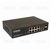 SW-80802/L(150W) / Коммутатор Gigabit Ethernet на 8 портов